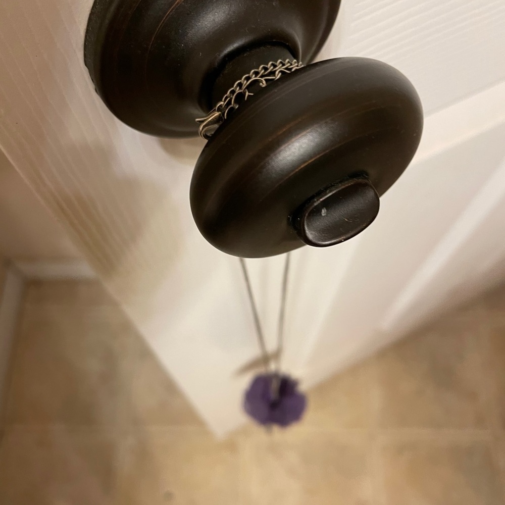 Old navy long Pom and tassel fashion necklace